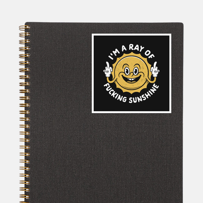 Ray Of Sunshine-None-Glossy-Sticker-Nemons