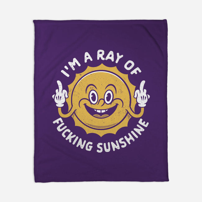 Ray Of Sunshine-None-Fleece-Blanket-Nemons