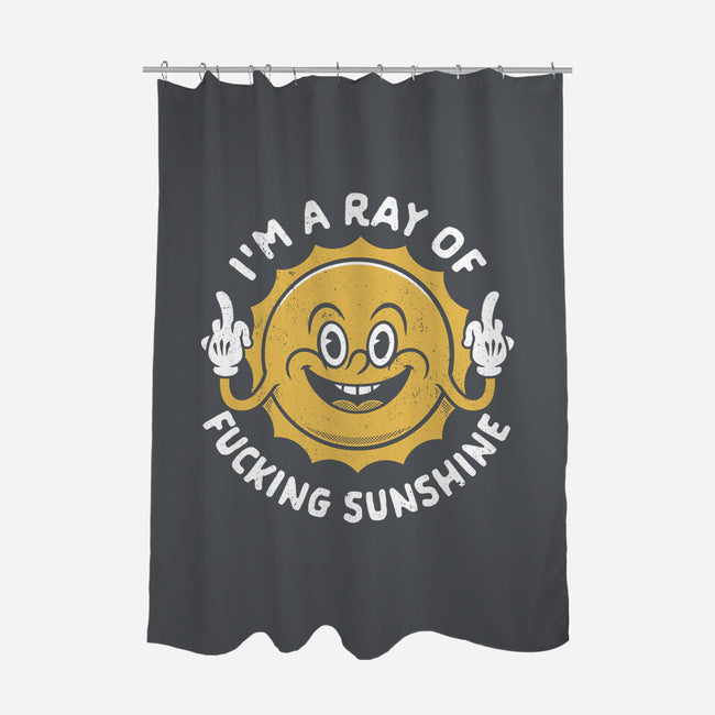 Ray Of Sunshine-None-Polyester-Shower Curtain-Nemons