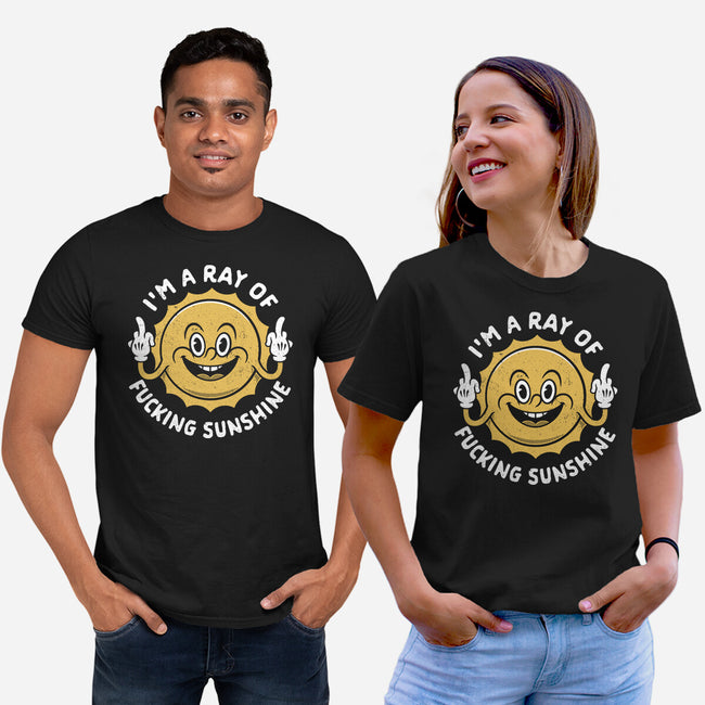 Ray Of Sunshine-Unisex-Basic-Tee-Nemons