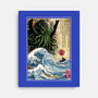 Great Cthulhu In Japan Woodblock-None-Stretched-Canvas-DrMonekers