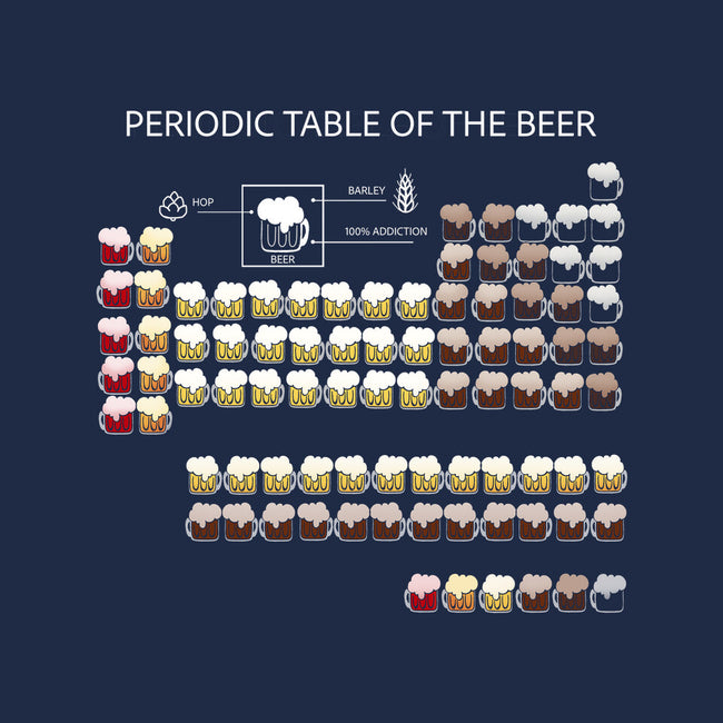 Periodic Table Of The Beer-Mens-Long Sleeved-Tee-Vallina84