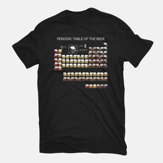 Periodic Table Of The Beer-Unisex-Basic-Tee-Vallina84