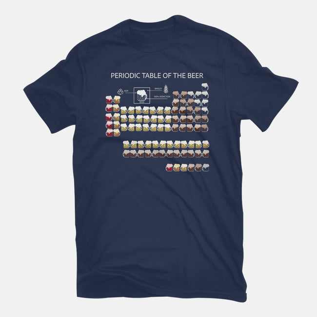 Periodic Table Of The Beer-Mens-Basic-Tee-Vallina84