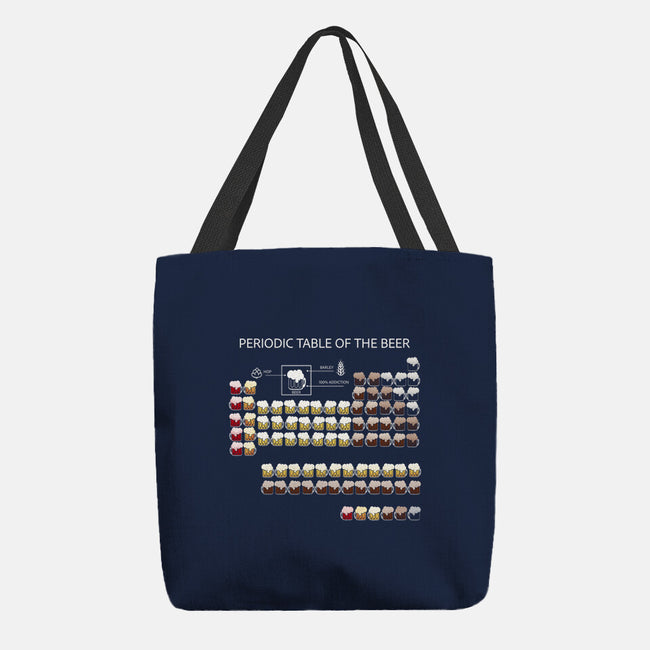 Periodic Table Of The Beer-None-Basic Tote-Bag-Vallina84