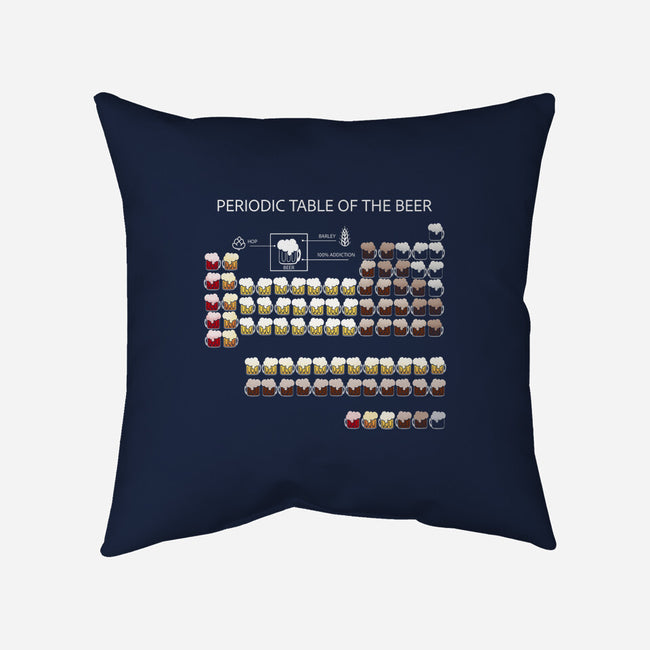 Periodic Table Of The Beer-None-Removable Cover w Insert-Throw Pillow-Vallina84