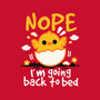 Nope Sleepy Chick-None-Stretched-Canvas-NemiMakeit