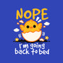 Nope Sleepy Chick-None-Glossy-Sticker-NemiMakeit