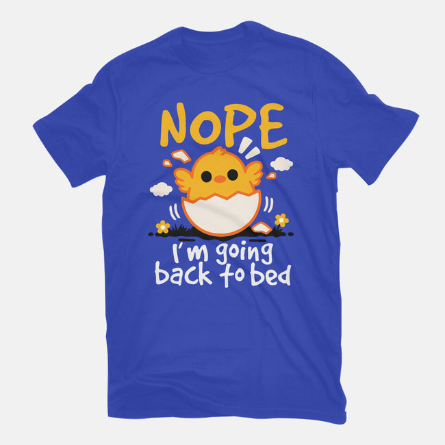 Nope Sleepy Chick-Mens-Basic-Tee-NemiMakeit