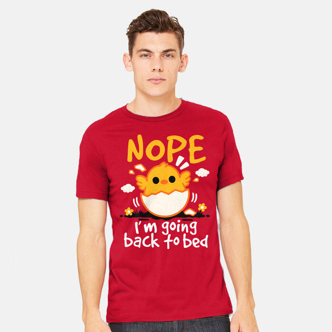 Nope Sleepy Chick-Mens-Heavyweight-Tee-NemiMakeit