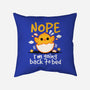 Nope Sleepy Chick-None-Removable Cover w Insert-Throw Pillow-NemiMakeit