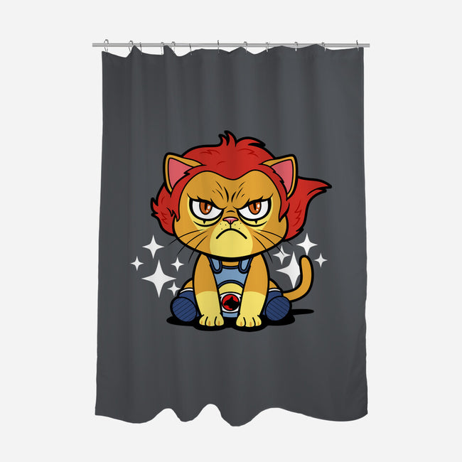 Lion-No-None-Polyester-Shower Curtain-Boggs Nicolas