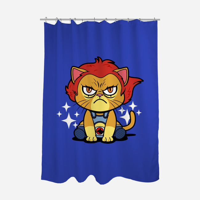 Lion-No-None-Polyester-Shower Curtain-Boggs Nicolas