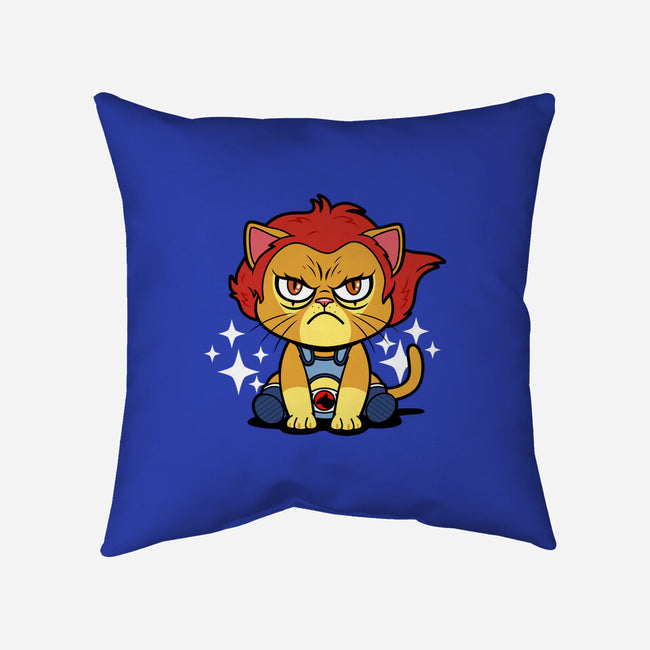 Lion-No-None-Removable Cover w Insert-Throw Pillow-Boggs Nicolas