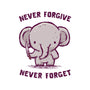 Elephants Never Forgive-Womens-Basic-Tee-kg07