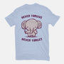 Elephants Never Forgive-Womens-Fitted-Tee-kg07