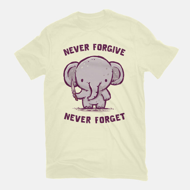 Elephants Never Forgive-Mens-Premium-Tee-kg07