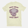 Elephants Never Forgive-Mens-Basic-Tee-kg07