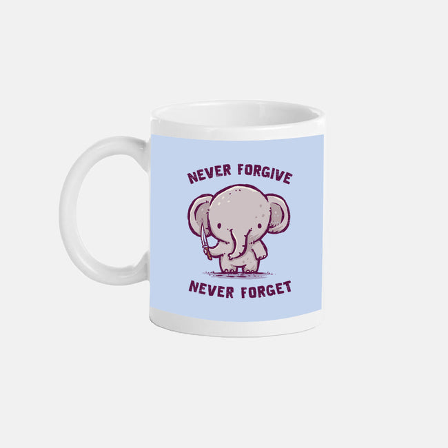 Elephants Never Forgive-None-Mug-Drinkware-kg07