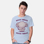 Elephants Never Forgive-Mens-Basic-Tee-kg07