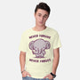 Elephants Never Forgive-Mens-Basic-Tee-kg07