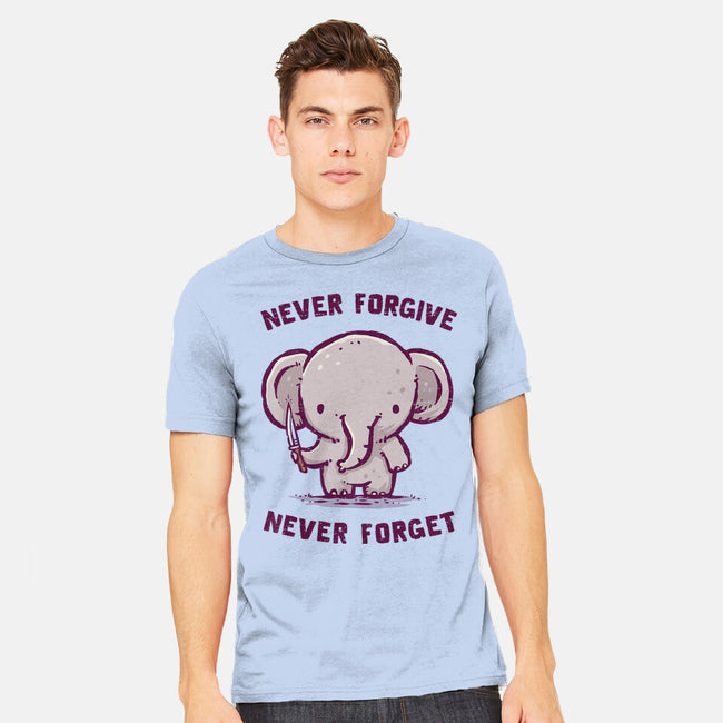 Elephants Never Forgive-Mens-Heavyweight-Tee-kg07