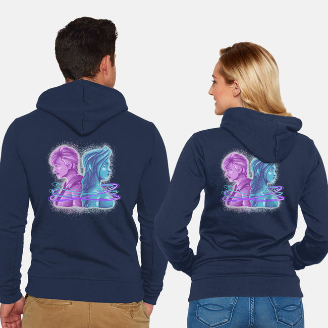 Sister Or Enemies-Unisex-Zip-Up-Sweatshirt-nickzzarto