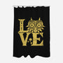 Legendary Love-None-Polyester-Shower Curtain-retrodivision