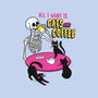 Skull And Cats-None-Glossy-Sticker-yumie