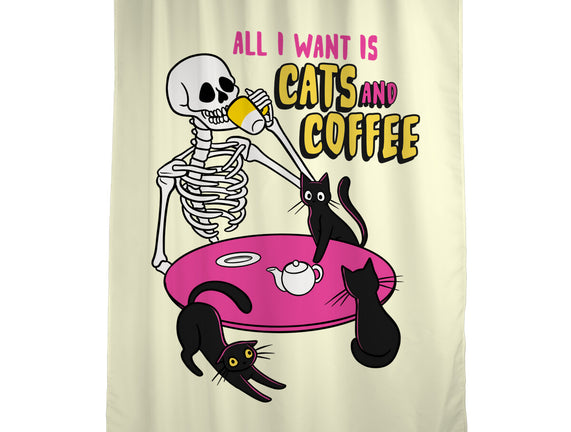 Skull And Cats