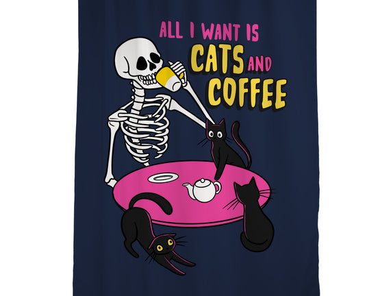 Skull And Cats