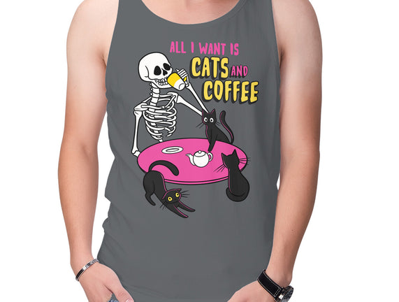 Skull And Cats