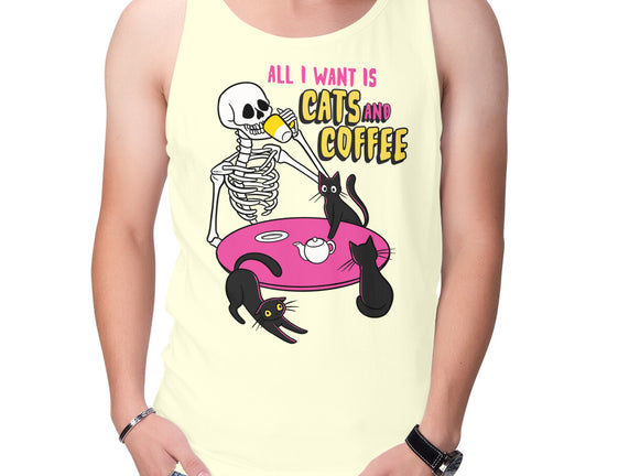 Skull And Cats