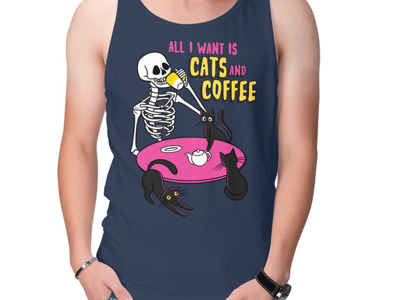 Skull And Cats