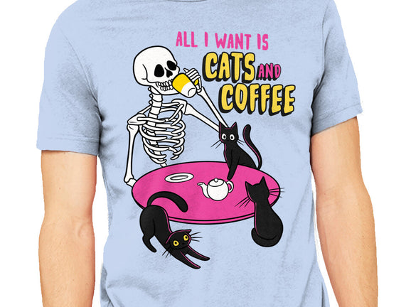 Skull And Cats