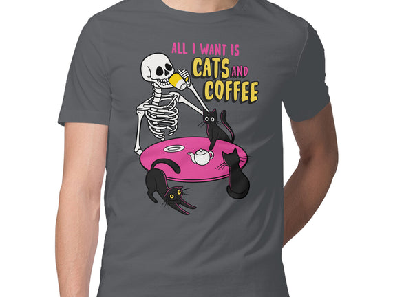 Skull And Cats