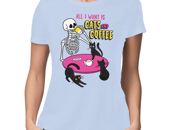 Skull And Cats