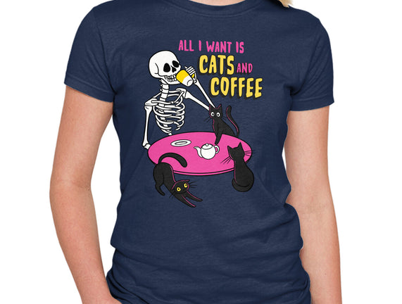 Skull And Cats