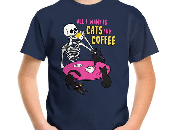 Skull And Cats