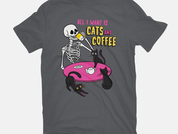 Skull And Cats