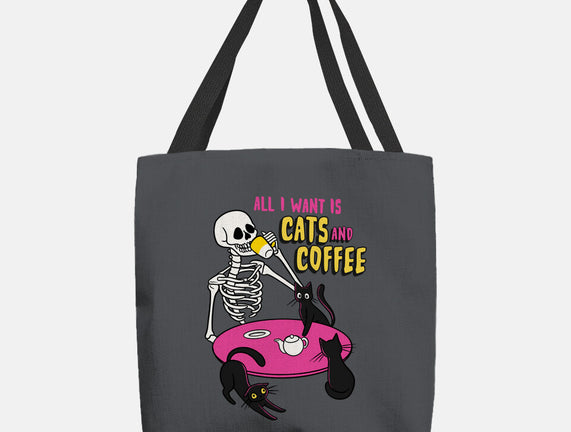 Skull And Cats