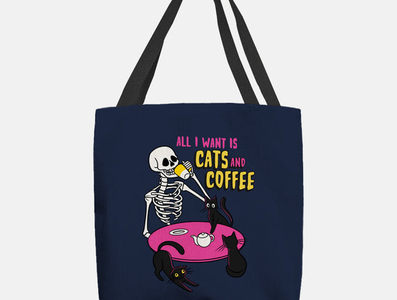 Skull And Cats