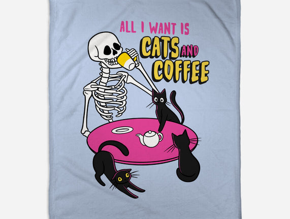 Skull And Cats