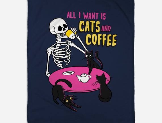 Skull And Cats