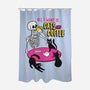 Skull And Cats-None-Polyester-Shower Curtain-yumie