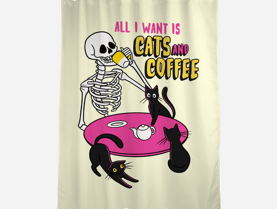 Skull And Cats