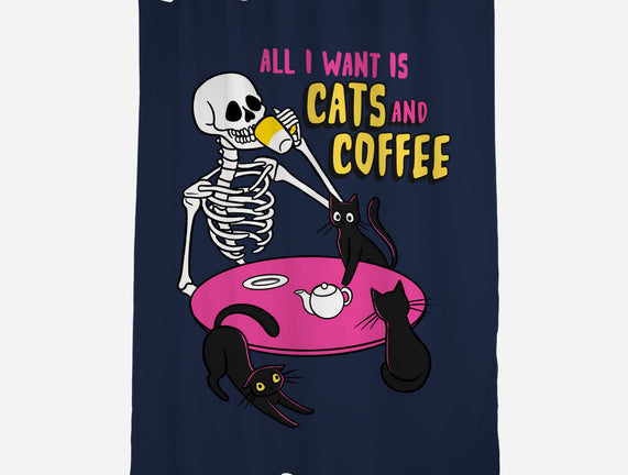 Skull And Cats