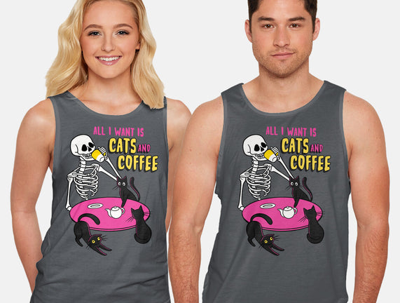 Skull And Cats