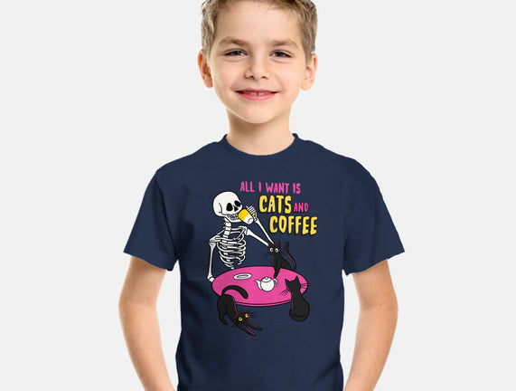 Skull And Cats