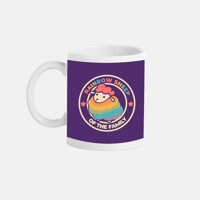 Rainbow Sheep-None-Mug-Drinkware-yumie